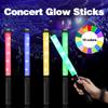 1-10Pcs K-Pop Lightstick Led Glow Sticks 15 Color Reusable Concert Stick Led Flashing Glowsticks Birthday Wedding Party Favor