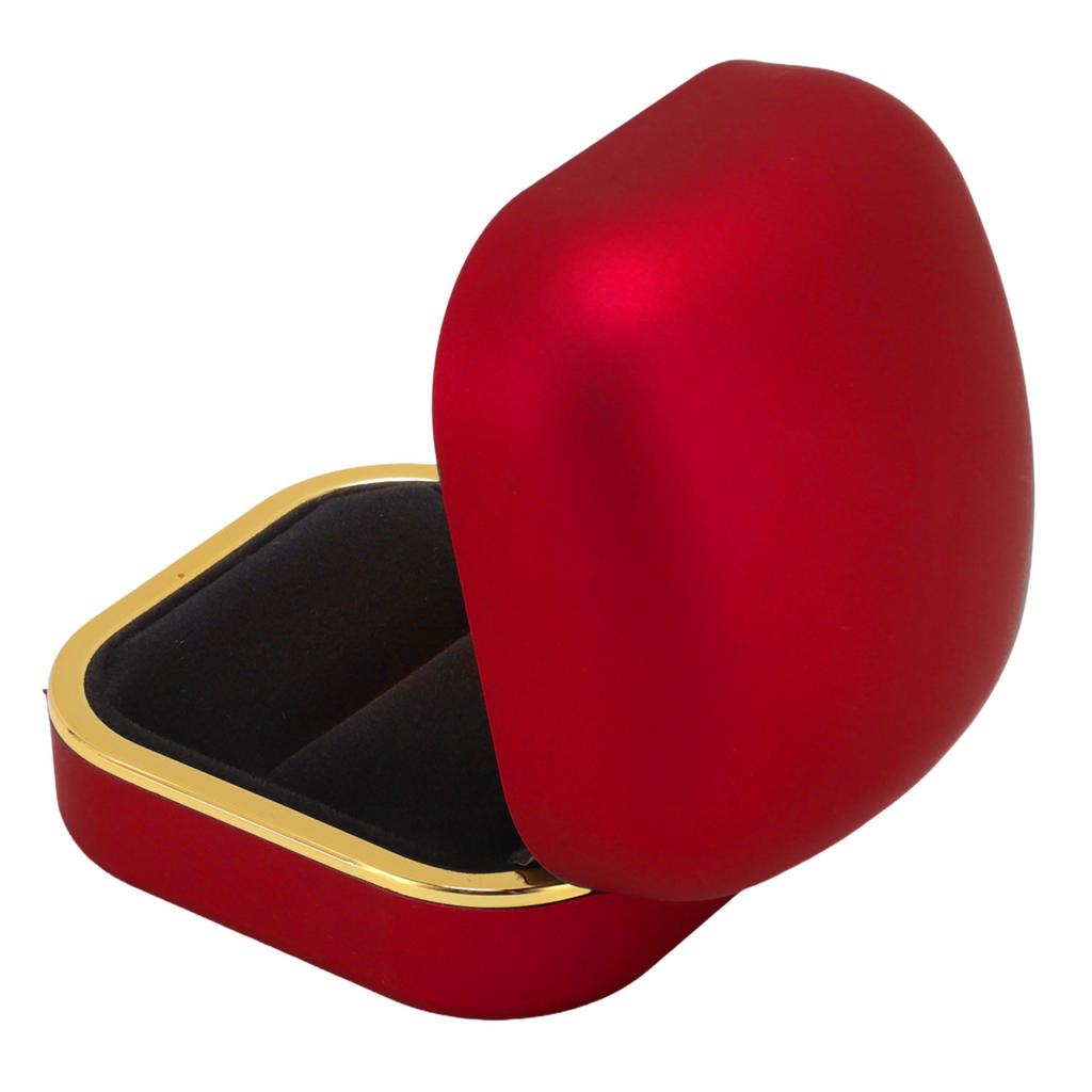 LED Ring Box Velvet Lining Exquisite Luxury Ring Box Jewelry Case with LED Light for Anniversary Wedding