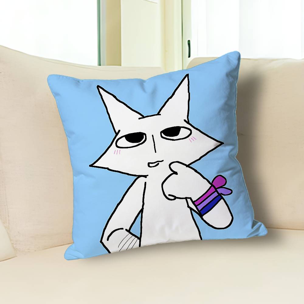 H-House Of Puso B-Bayani Cartoon Pillow Cover, 4K HD Printed Cushion Cover case with Various Exquisite Patterns