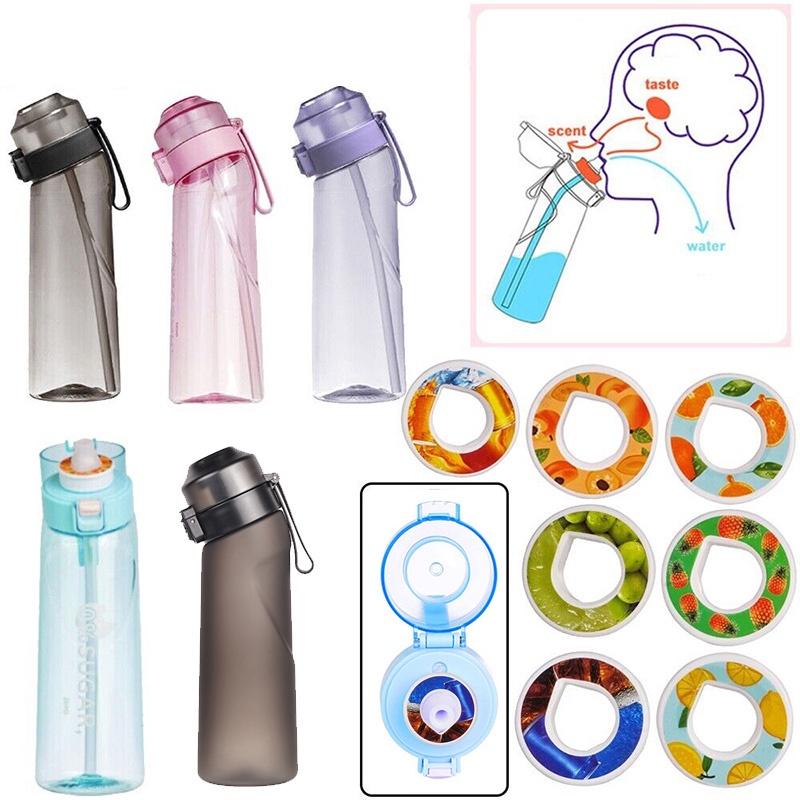 Tritan-Wasserflasche mit Aromakapsel 650 ml