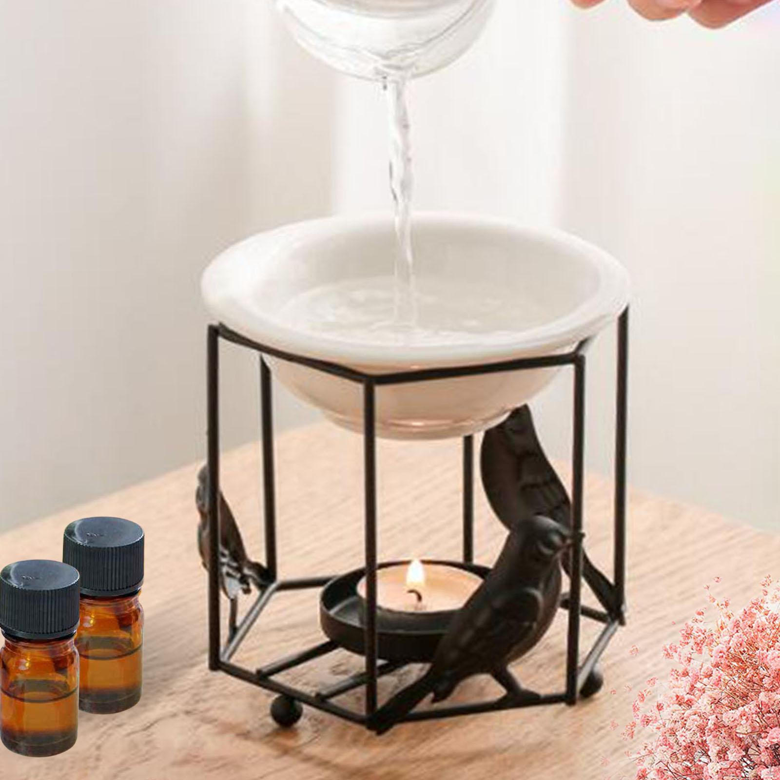 

Диффузор эфирного масла, арома-горелка, нагреватель расплава для медитации в комнате для йоги чёрный