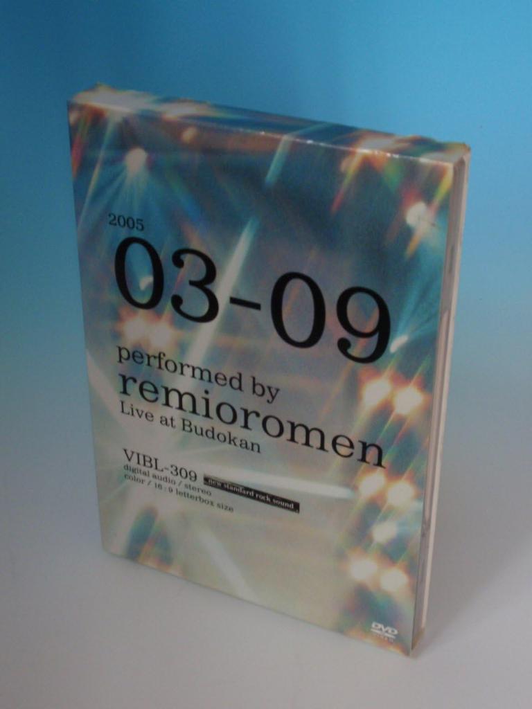 DVD REMIOROMEN - Remioromen March 9th Budokan Live  VIBL309 Japan Movies & DVD Used