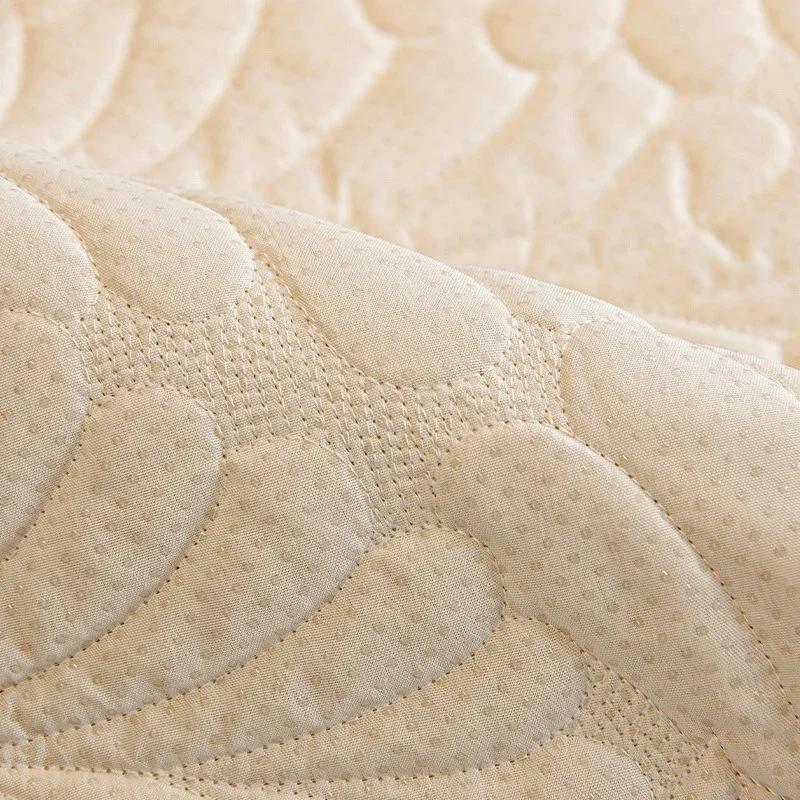 Chenille Sofa Cover Mat Leaves Jacquard Sofa Cushion for Living Room Light Luxury Lounge Couch Protector Covers Home Decor