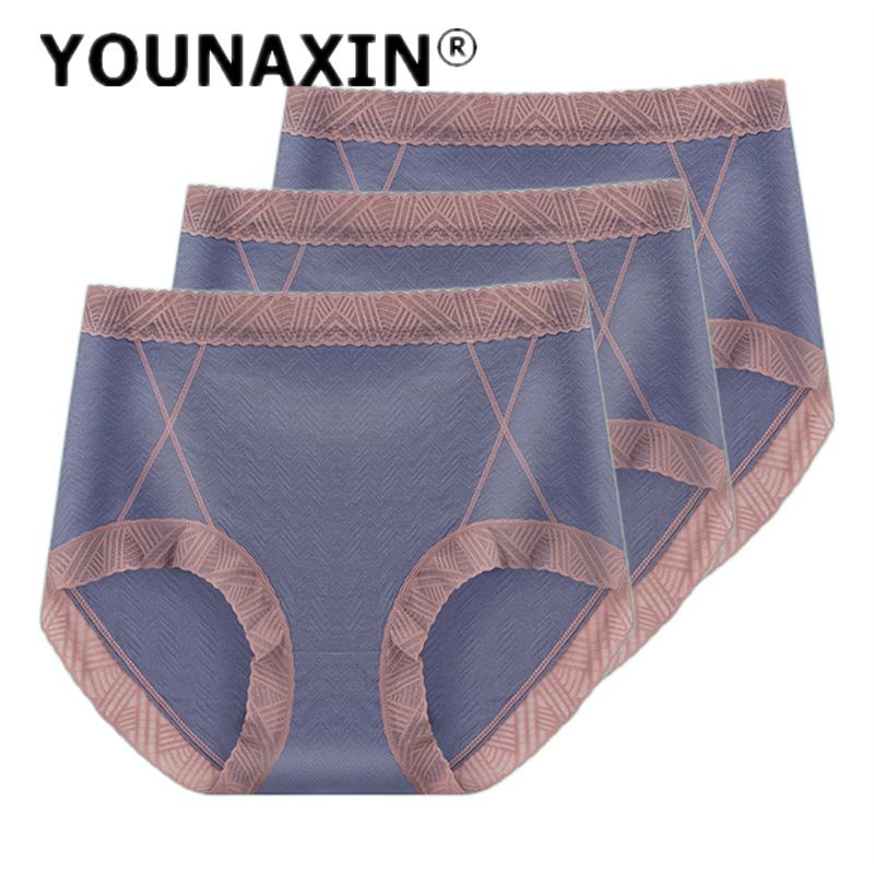 3-teiliges Höschen in Übergröße, Damen-Slips, Dessous, Baumwollunterwäsche, Mädchenunterwäsche, atmungsaktive Untershorts, XL, 2XL, 3XL, 4XL, 5XL, 6XL