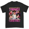 Timothee Chalamet Tribute Celebrity T Shirt Retro 90s