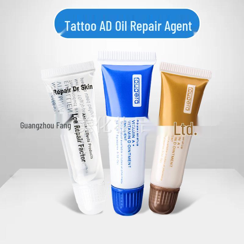 

AD Oil Genuine Embroidery Eyebrow & Eye Tattoo Repair Gel - No Scabbing, Ice Crystal Repair Agent. синий