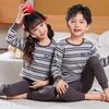 Set Pigiama per Bambine da 2 a 3 4 5 6 7 8 9 10 11 12 13 14 Anni Cotone 100 Bambini Piccoli Pigiama Manica Lunga Carino Pigiama Gatto Rosa Pjs