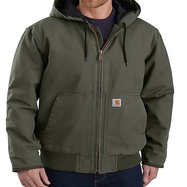 Carhartt Hooded Canvas Workwear Jacket 104050