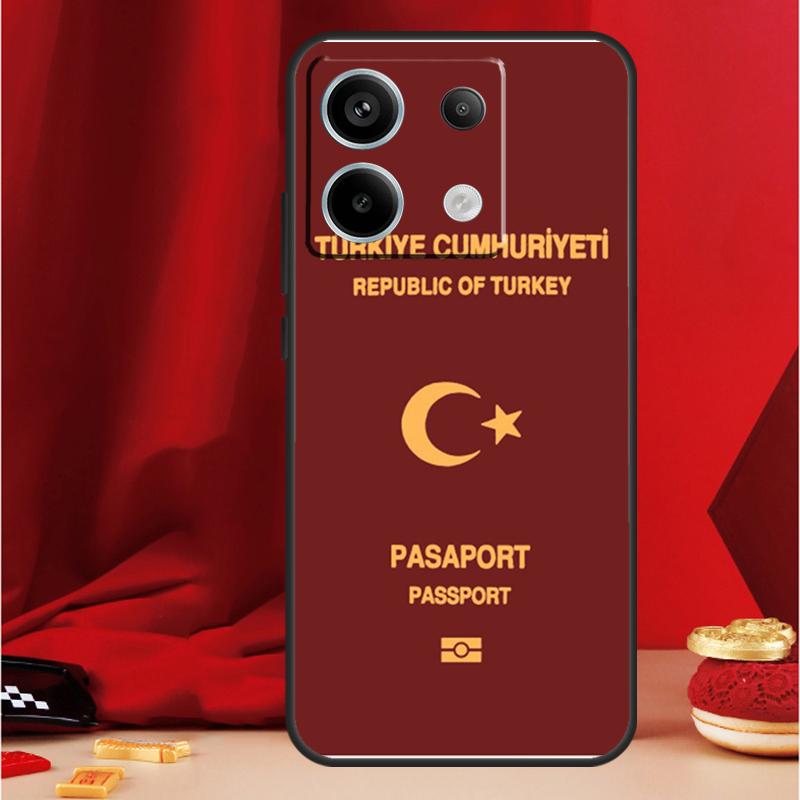 Turkey Flag Case For Xiaomi Redmi Note 14 13 12 11 10 15 Pro Plus Redmi 15 13 15C 13C 10C 12C 14C Funda