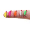 Fluorescent Micro Worm Insect Fly Hook Lure for Whitefish and Mouthfish Fishing