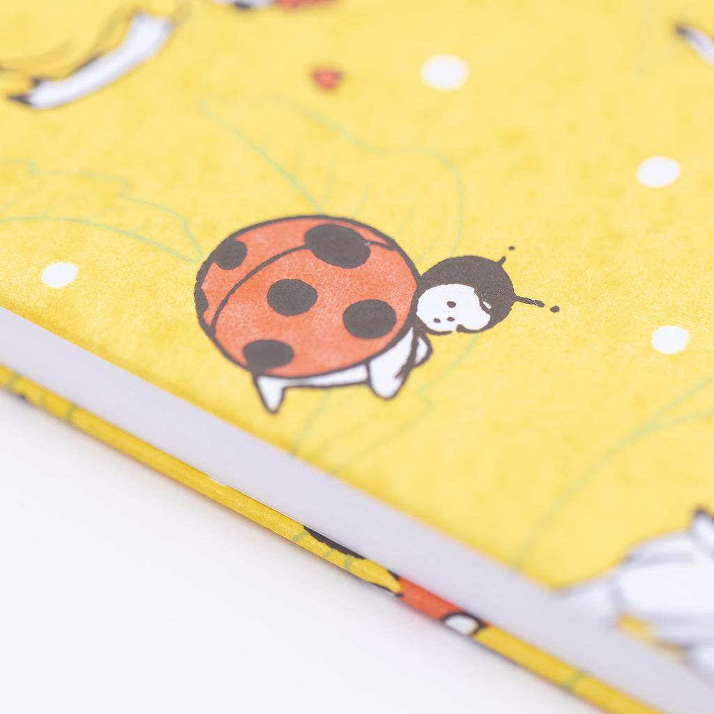 Haibara Red Stamp Book and Insect Masukoeri x Haibara Collaboration Product Flower and Insect Arabesque (Flower Arabesque)