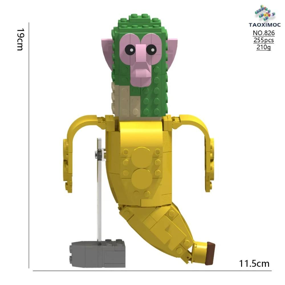 2025 Cartoon Italian Brainrot Animals Tung Tung Tung Sahur Building Blocks Model Desk Ornament Tralalelo Tralala Bricks Toy Gift