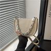High-end Niche Bag, Fashionable Crossbody Bag, Single-shoulder Saddle Bag