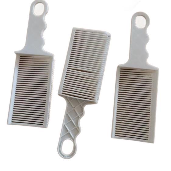 Professional Men's Hair Cutting Comb - Flat-Top, Leveling, Shaving, Push-Side, Crew Cut, Precision Comb