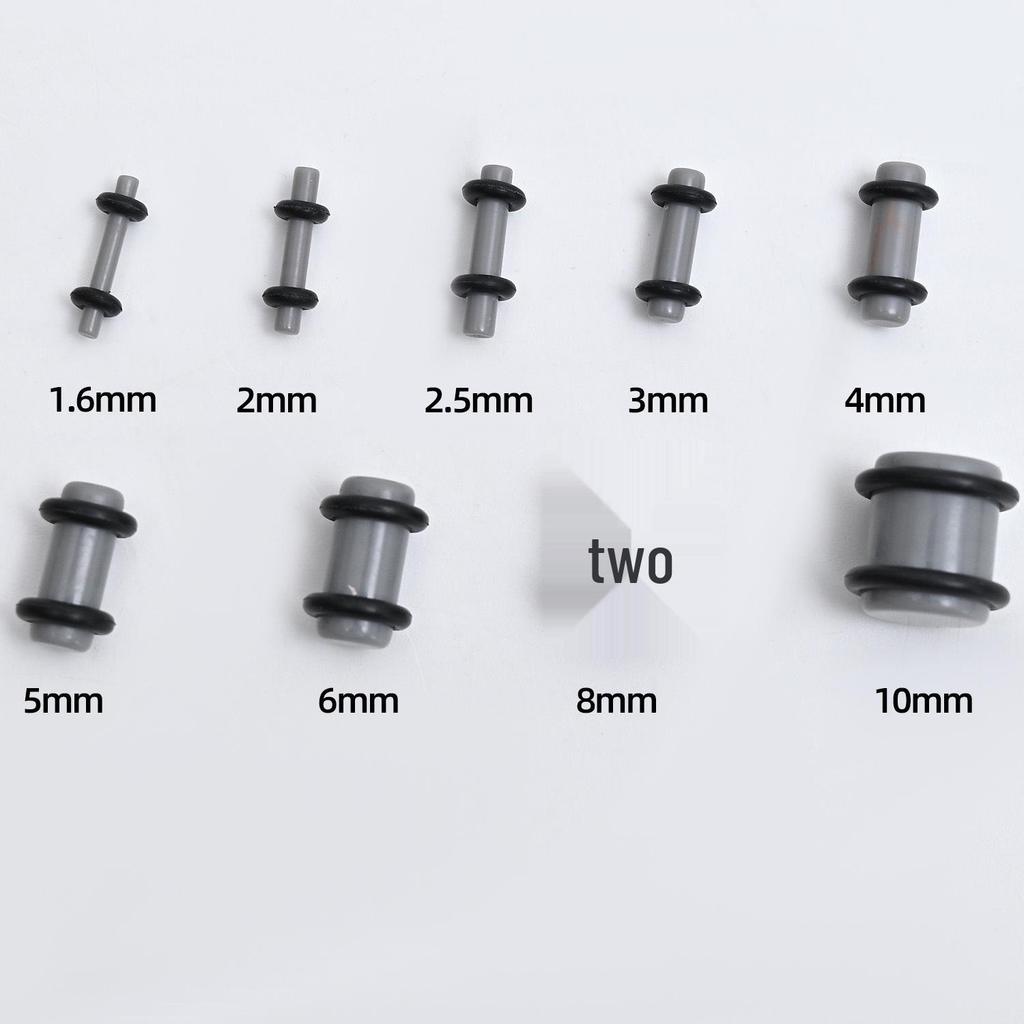 Acrylic Heart & Triangle Ear Plugs – Colorful Piercing Jewelry In Multiple Sizes