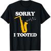 Sax Player Saxophonist Music Notes Jazz Music Saxophone T Shirts Men Cotton Humor Streetwear Tee Short Sleeve Unisex Clothing