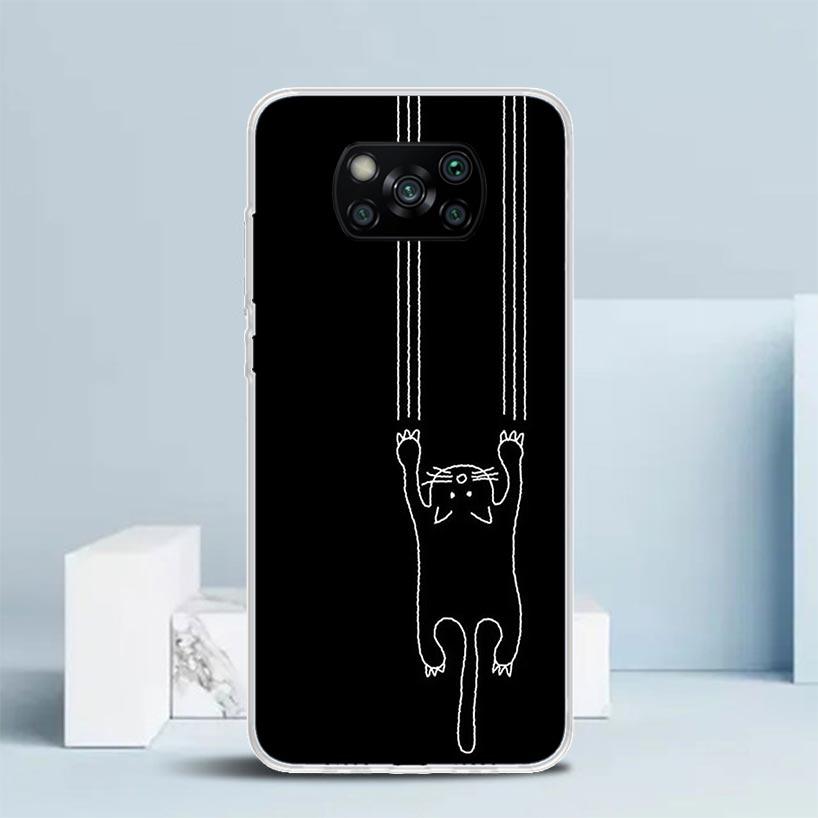 Cat Footprint Funny Paw Cute Phone Case For Xiaomi Poco F7 Ultra X5 X6 X7 Pro M7 Redmi 15C 15 13C 13 12C 12 10C 10 10A 9 9C 9A 9