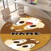 Personalized C-Chip 'n' Dale Round Chair Office Rug - Perfect for Mat, Office Chair & More - Ideal Gift for Birthdays and Holidays