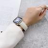 Leather Magnetic Buckle Strap for Apple Watch 7 8 9 45mm 41mm Ultra2 49mm Leather Band for iWatch Series 6 5 4 40mm Bracelet