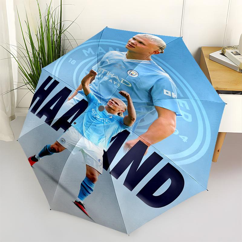 

Footballer, Automatic Opening and Closing Umbrella, Compact Travel Umbrella, Lightweight and Portable, Suitable for Beach Commuting Business
