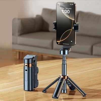 Portable Mini Selfie Stick, Mobile Phone Stand, Shooting Assistant, Multi-functional Integrated Design, Bluetooth Remote Control