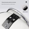 Adjustable Bar Stool with Backrest