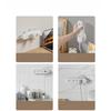 Self Adhesive Plug Holder, Wall Mounted No Drilling Socket Fixing Sticker, Home Seamless Sticker, Nail Free Creative Plug Holder