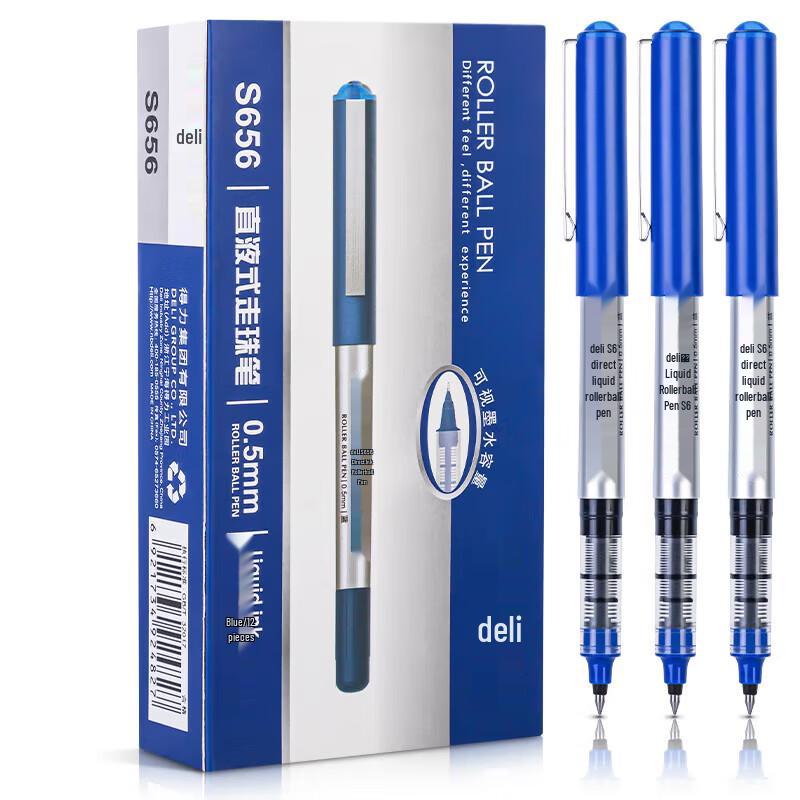 Deli S656 Direct Liquid Rollerball Pen