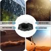 [Winch Dust Cover] Black Thickened Soft Winch Dust Cover 600D, 8000-17500 lbs Trailer SUV Universal Type (22" x 9.5" x 7")