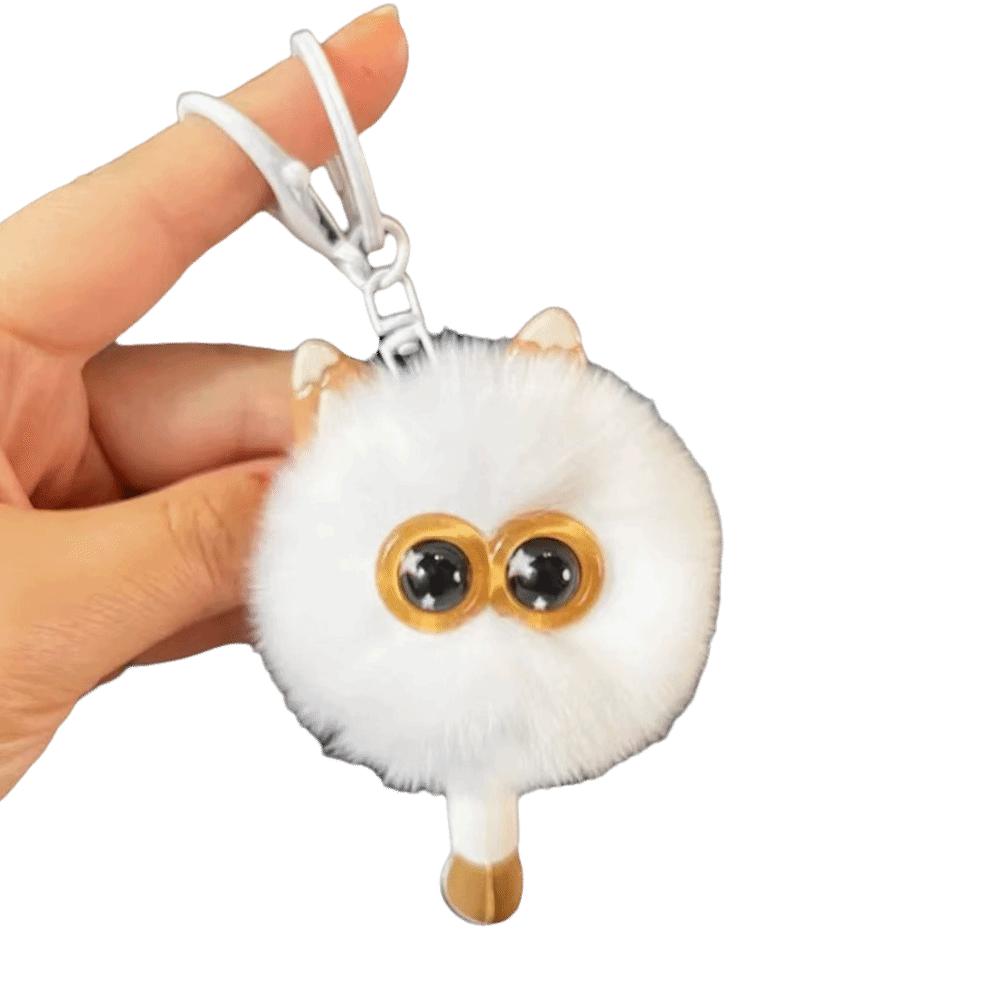 Creative Couples Plush Keychain Cute Cartoon Keychain Bag Accessories  Gifts For Women