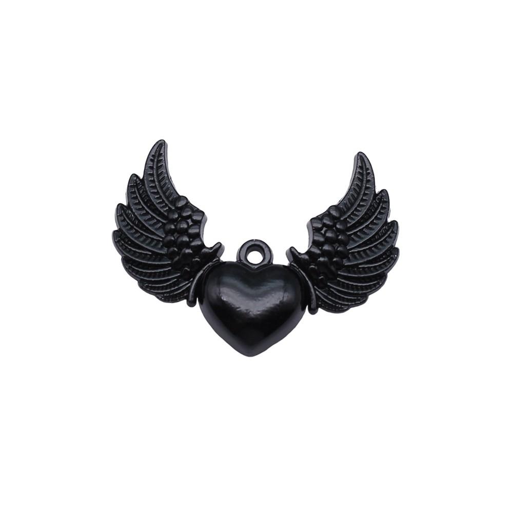 Feather Wing Charms Antique Alloy Pendants For Bohemian Jewelry Making