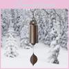 Carillon Éolien Métallique Vintage Finition Bronze Profond pour Décor de Jardin et de Patio