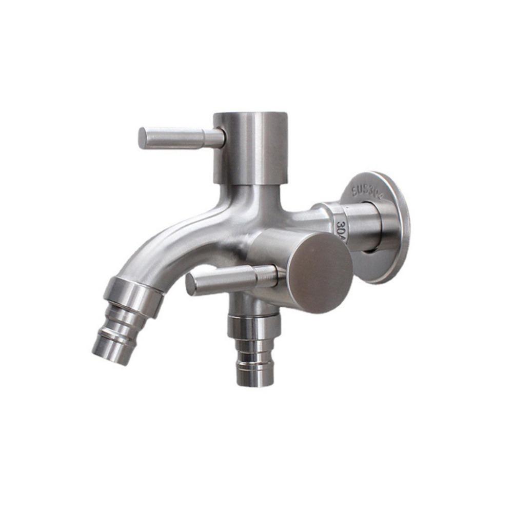 Stainless Steel Washing Machine Faucet Antiseptic Garden Water Tap  Irrigation
