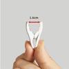 6 Pcs Non Slip Snack Bag Clip White Plastic Clips Easy To Use Plastic Hangers  Sticky Note