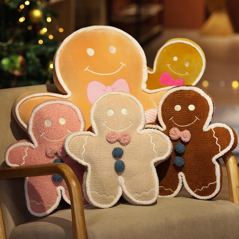 21 Tipi di Bambola Peluche Pan di Zenzero Cartone Animato Cuscino Ciondolo Giocattolo Peluche Pan di Zenzero di Natale Decorazione Casa Regalo Per Ragazzi e Ragazze