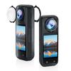 Lens Guards Anti-Scratch Lens Protective Cover Protective Lens Cap Cover for Insta360 X5 Camera