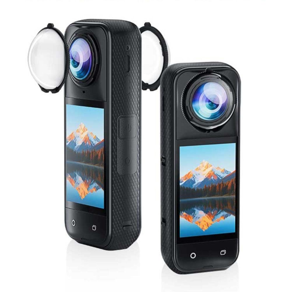 Lens Guards Anti-Scratch Lens Protective Cover Protective Lens Cap Cover for Insta360 X5 Camera