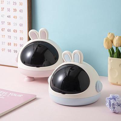 Multi-functional Dustproof Rabbit Storage Box for Keys, Ornaments, and Trash – Ideal for Entryways, Desktops, Living Rooms, and Offices
