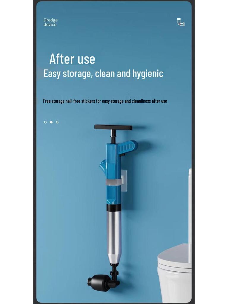 Universeller Pömpel für Toiletten- und Küchenabflüsse