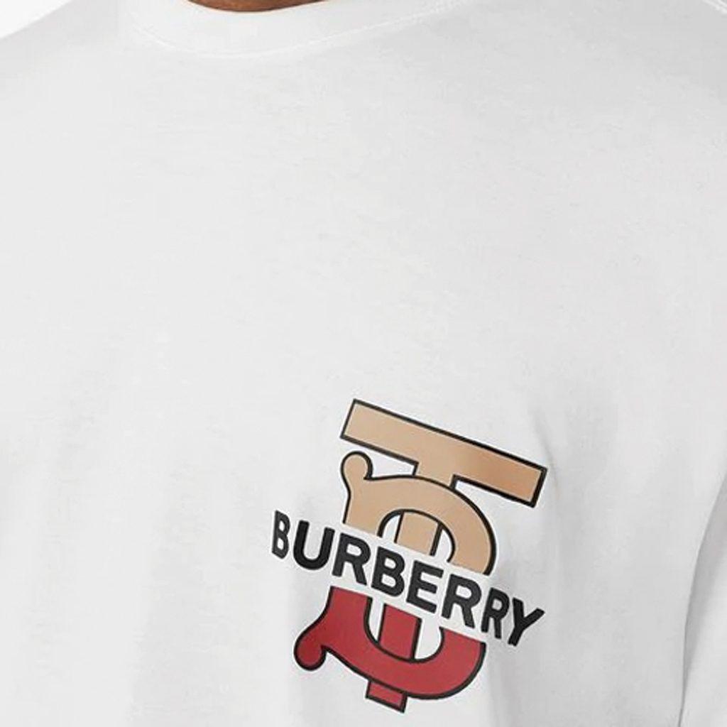 Burberry Monogram T Shirt Unisex White 80174961