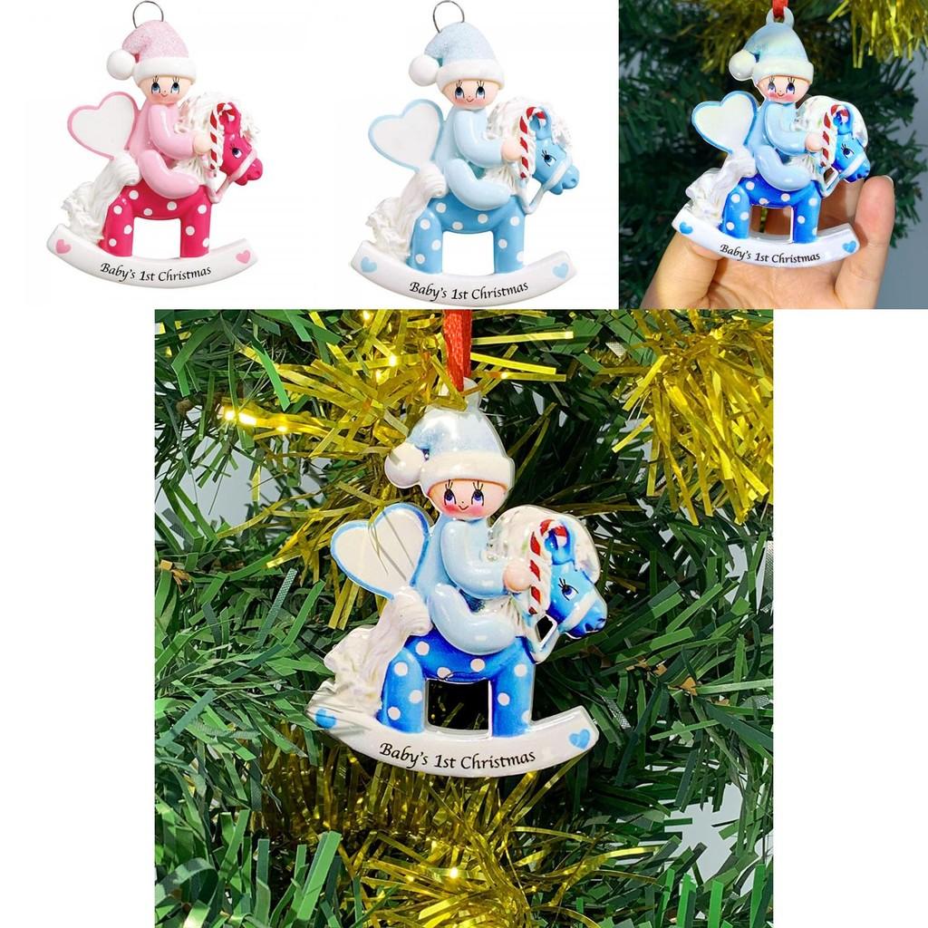 Pink Whimsical Wooden Unicorn Holiday Decoration Stylish Handcrafted Accent Christmas For