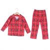 Conjunto de Pijama de Natal para Família Pijamas Combinando Estampa Festiva Camisa Calça Respirável 2