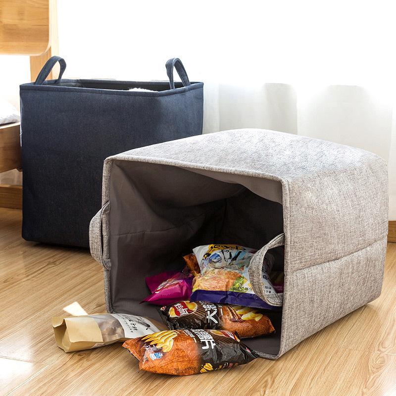 Foldable Laundry & Storage Basket for Clothes and Toys