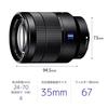 Sony Standard Zoom Lens FE F4 ZA OSS Full Size Compatible Vario-Tessar T 24-70mm