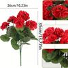 New 5 Heads Real Happy Flower Silk Photography Photo Gift Natural Simulated Rose Buds Crystal Grass Bouquet Home Decorative