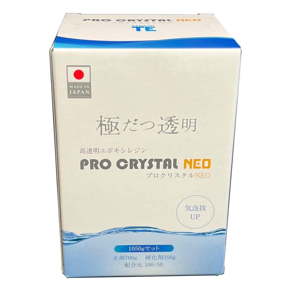 

Temco Fine PRO CRYSTAL NEO Epoxy Resin, 1050g