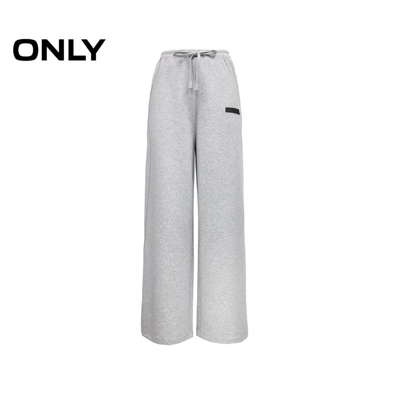 ONLY Women's 2025 Spring High-Waist Loose Straight Leg Casual Pants