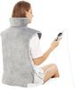Heat Cushion with Automatic Shut-Off, Quick Heating, with Waist Strap, Back Warmer Electric Blanket, 6 Heat Settings, Auto-Off Timer, Flannel
