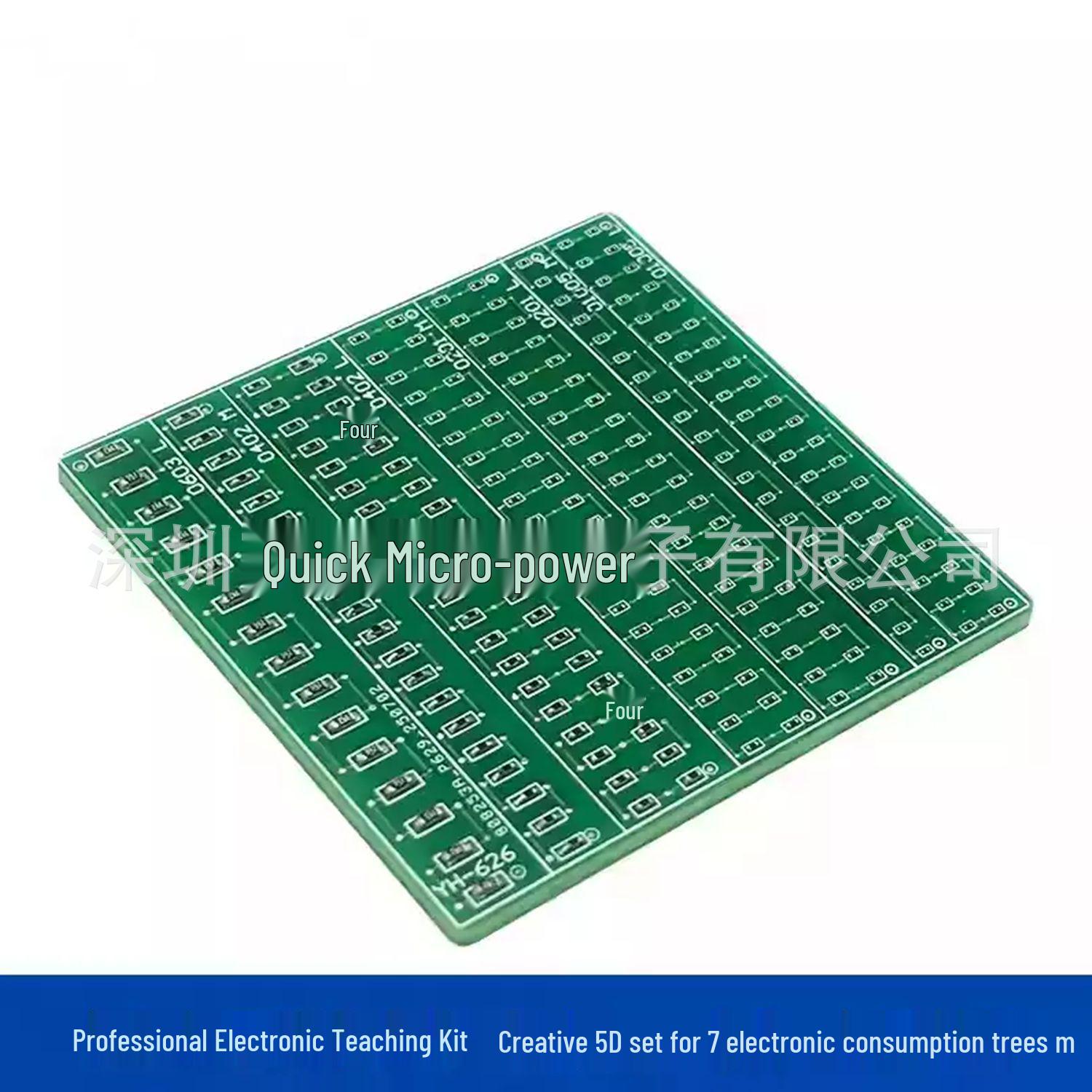 

Electronic Soldering Practice Kit: DIY Circuit Board Training for Electrician Skills Single-sided Soldering