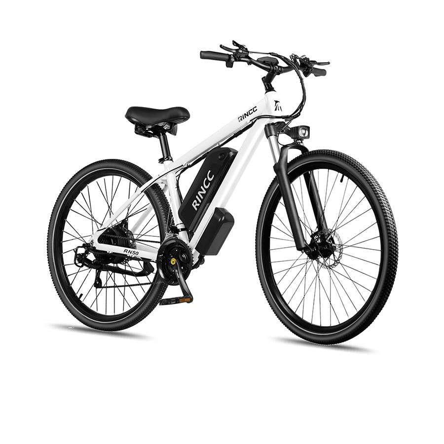 Rincc RN50 Elektrisches Mountainbike 29 Zoll 750W Motor 48V15AH Akku weiß
